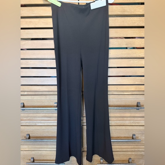 Express Black Pull-on Flare Pants - Picture 2 of 5